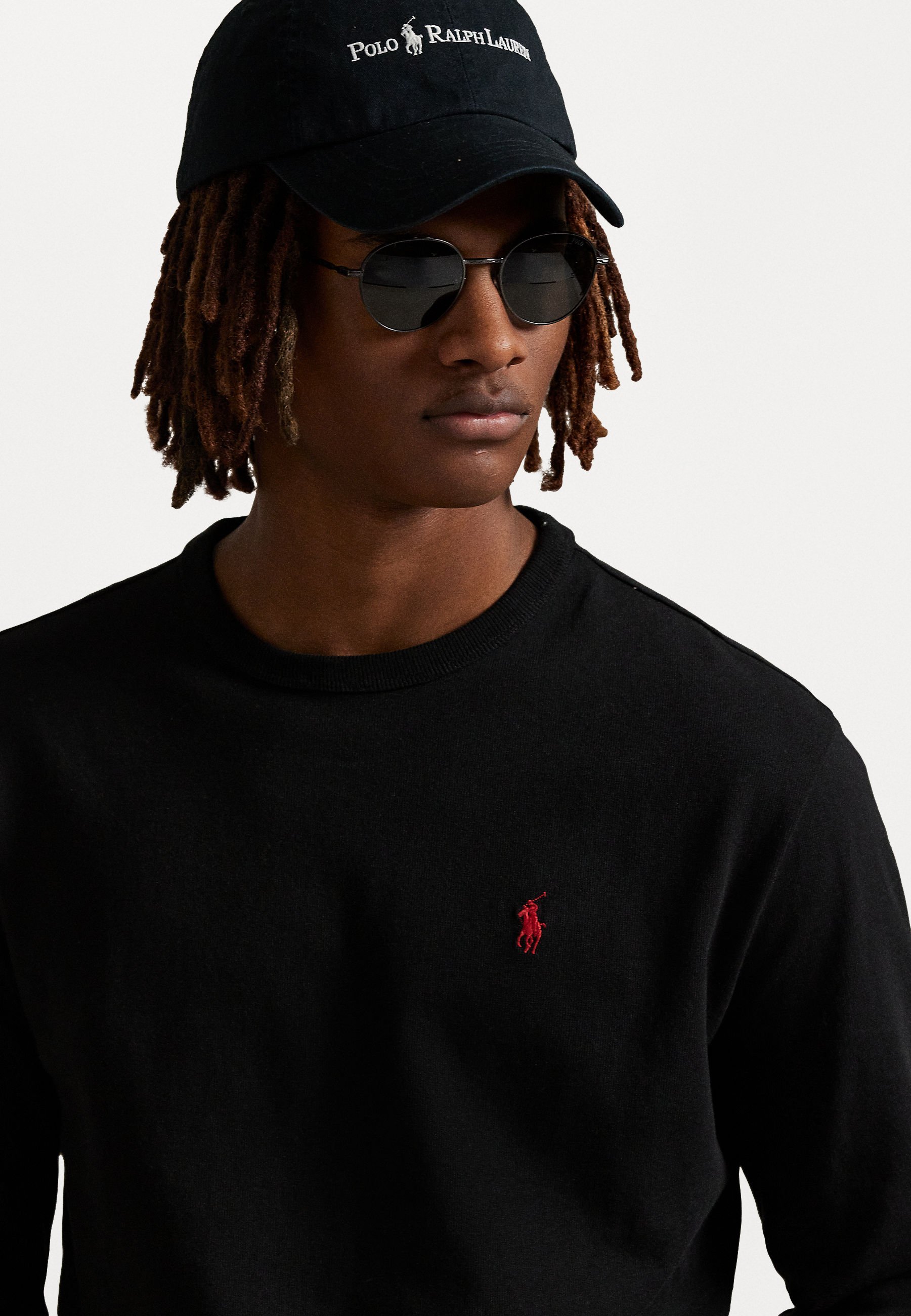 Polo Ralph Lauren T-shirt a maniche lunghe in jersey modello Classic Fit - Maglia a maniche lunghe - nera