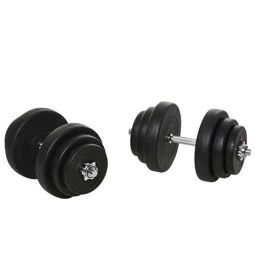 Homcom 40kg Hantelset