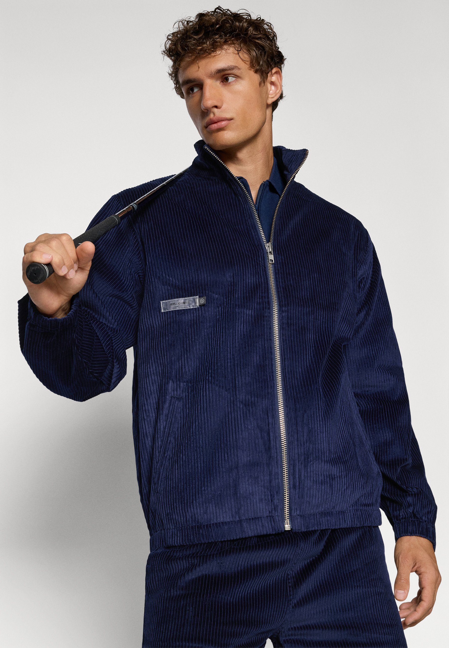 Giacca da addestramento KEITH BIG WALE per studenti - blu navy