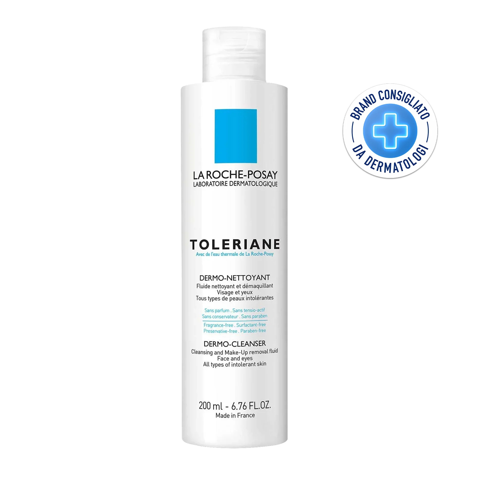 LA ROCHE POSAY La Roche Posay Toleriane Dermo Nettoyant 200 ml reiniger voor gezicht en ogen