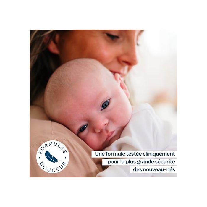 Lingettes bébé - Biolane - Pure Water - À l'eau purifiée - Peaux sensibles - Fabriqué en France