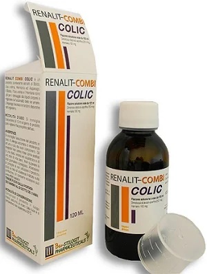 BIO STILOGIT PHARMACEUTICAL Renalit-Combi Sirop contre les coliques, complément alimentaire 120 ml