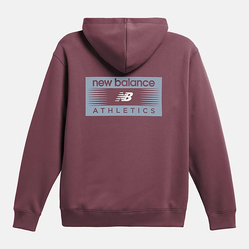 Sweat à capuche de sport professionnel pour homme - Bordeaux délavé