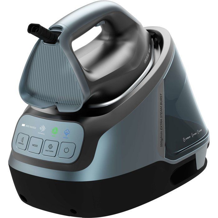Stoomgenerator - CECOTEC - IronHeroH-2800 Professioneel Station - 2800 W - 550 g/min - Grijs/Blauw