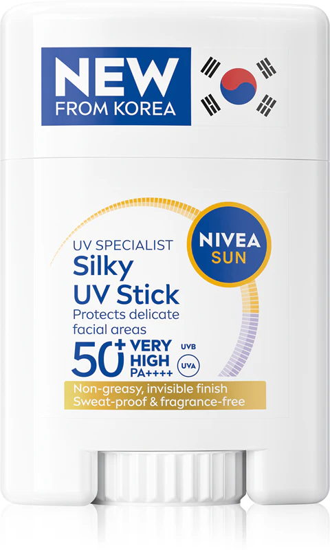 Protetor solar em bastão NIVEA SUN Silky UV FPS 50+