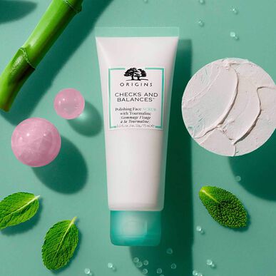 Origins Checks and Balances Polishing Scrub -kuorintavoide silottaville kasvoille 75 ml