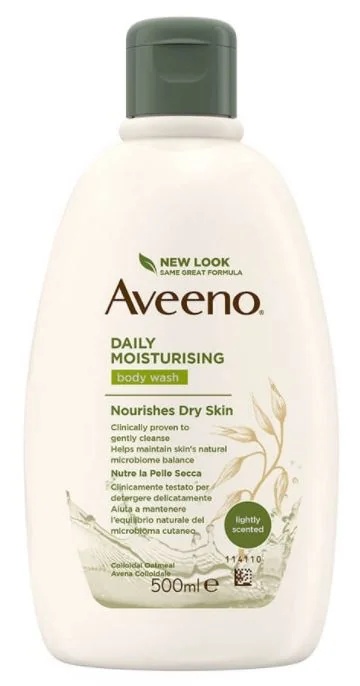 Aveeno Gel de banho e gel de limpeza hidratante Aveeno PROMOÇÃO 500 ml