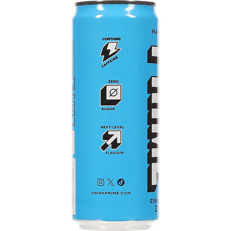 Prime Energy 330 ml Blå hallon