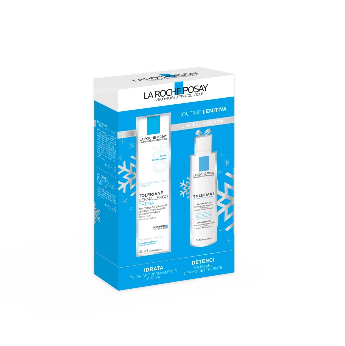 LA ROCHE POSAY La Roche Posay Toleriane Dermallergo crème 40 ml + Toleriane Dermo Cleanser 15 ml Voor de allergische en ultragevoelige huid