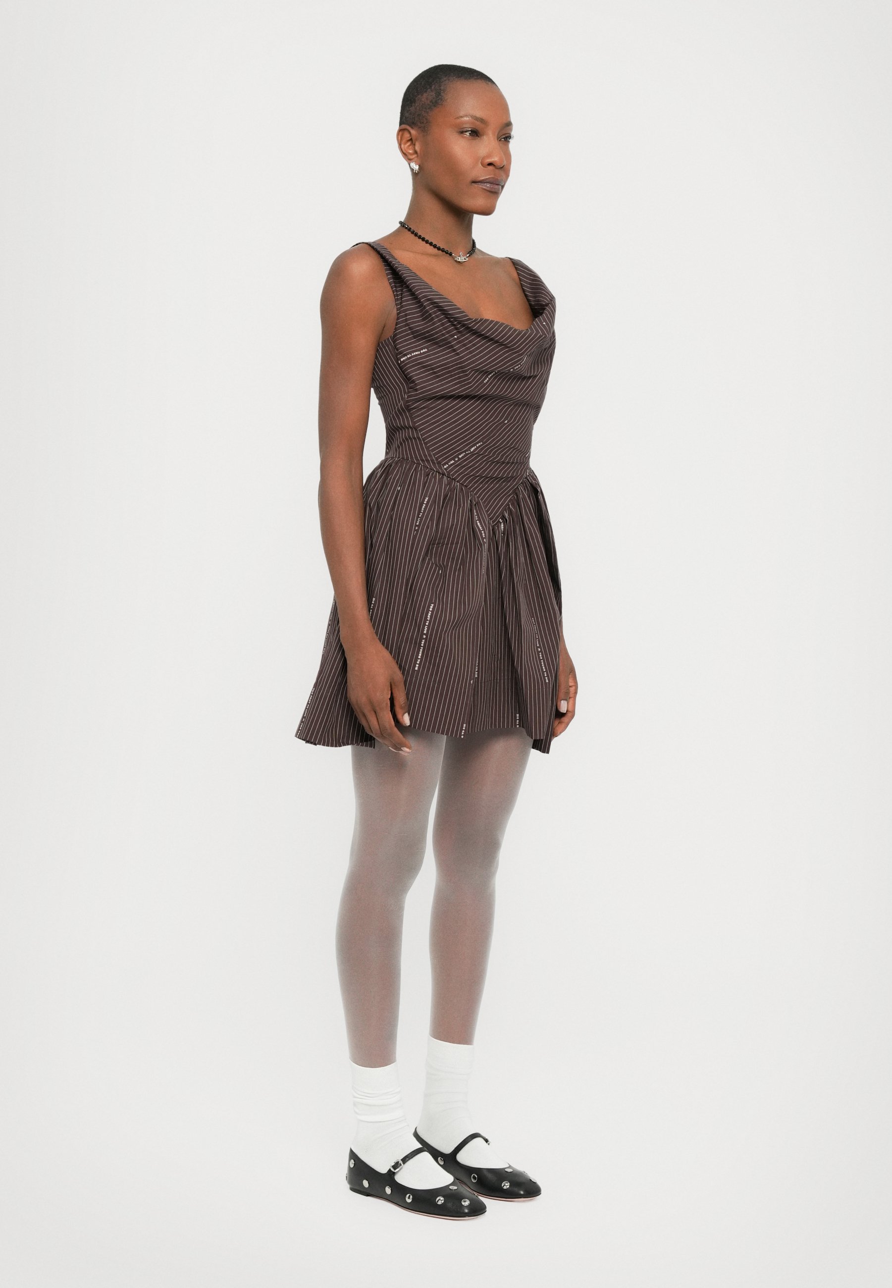 Vivienne Westwood MINI SUNDAY DRESS - Koktejlové šaty / šaty na párty - black