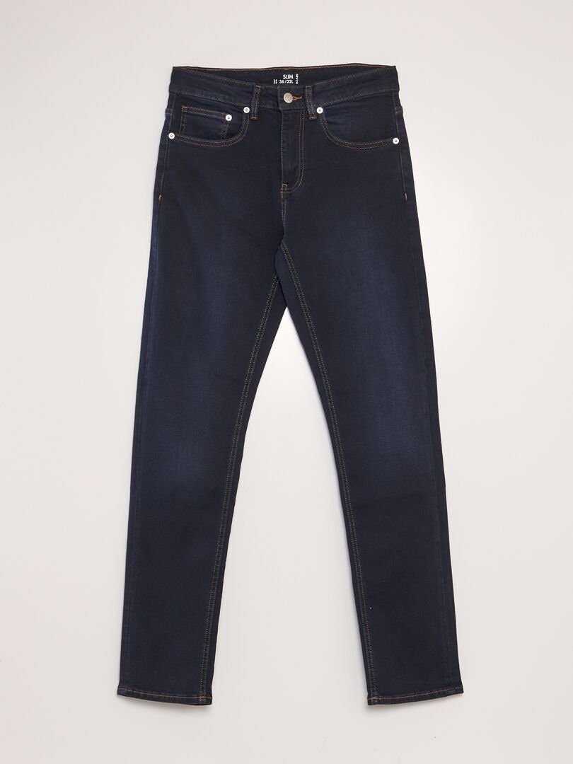 Calça jeans slim - tamanho 32 - azul