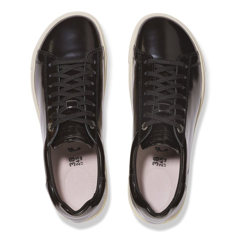 Bend Low Pelle naturale vernice - Black Black