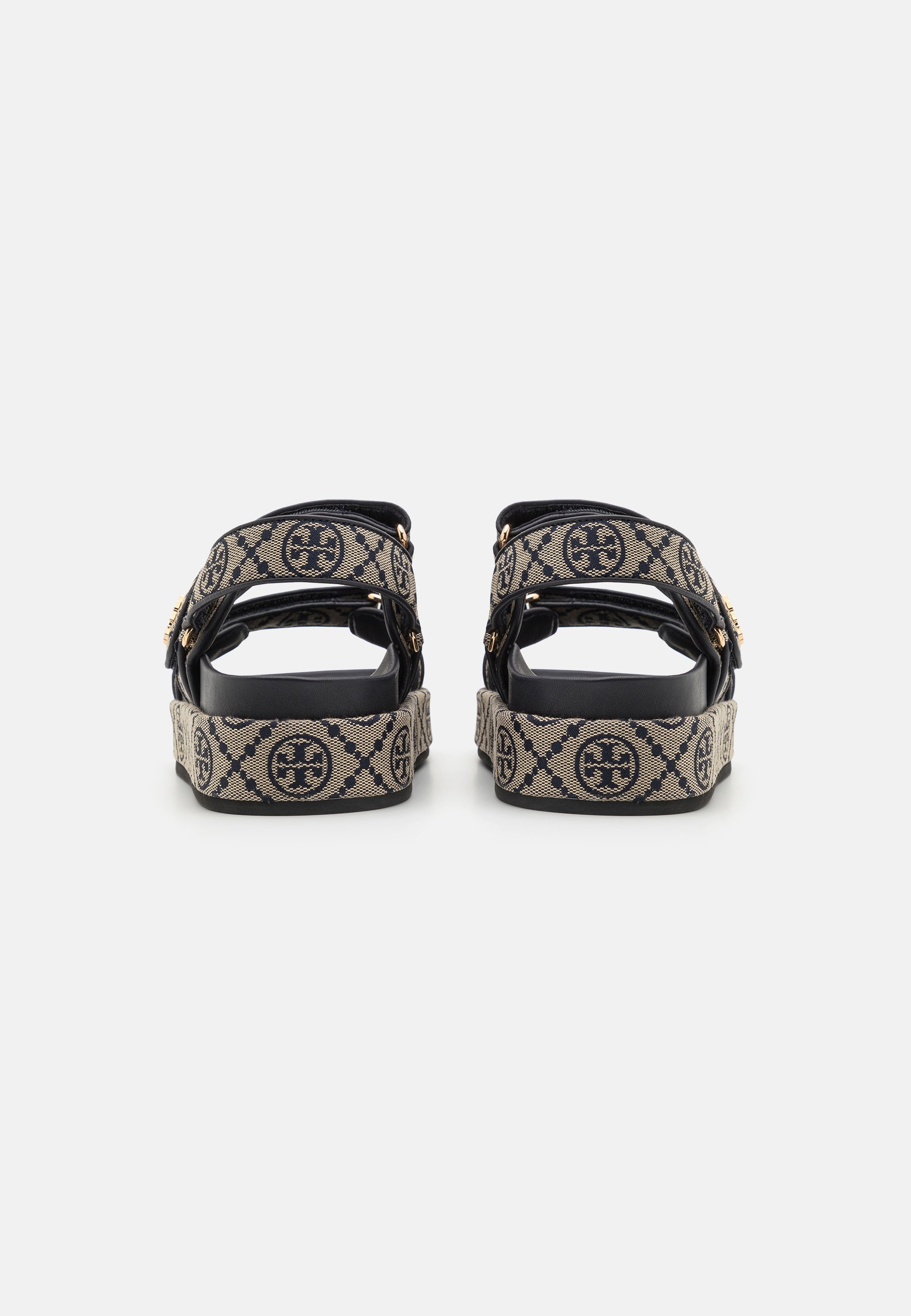 Tory Burch MONOGRAM KIRA SPORT - Platform sandalen - perfect marineblauw
