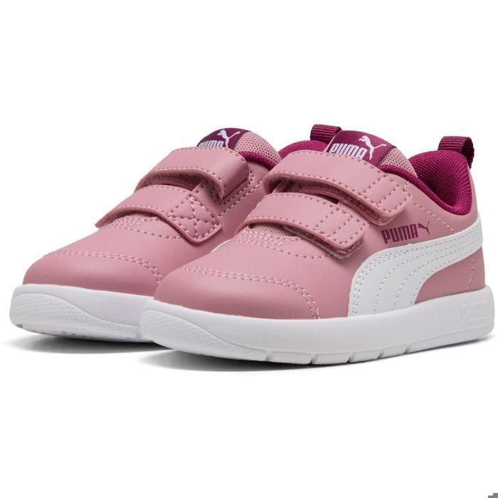 Puma Courtflex V3 V Inf sneakers, roze, meisjes
