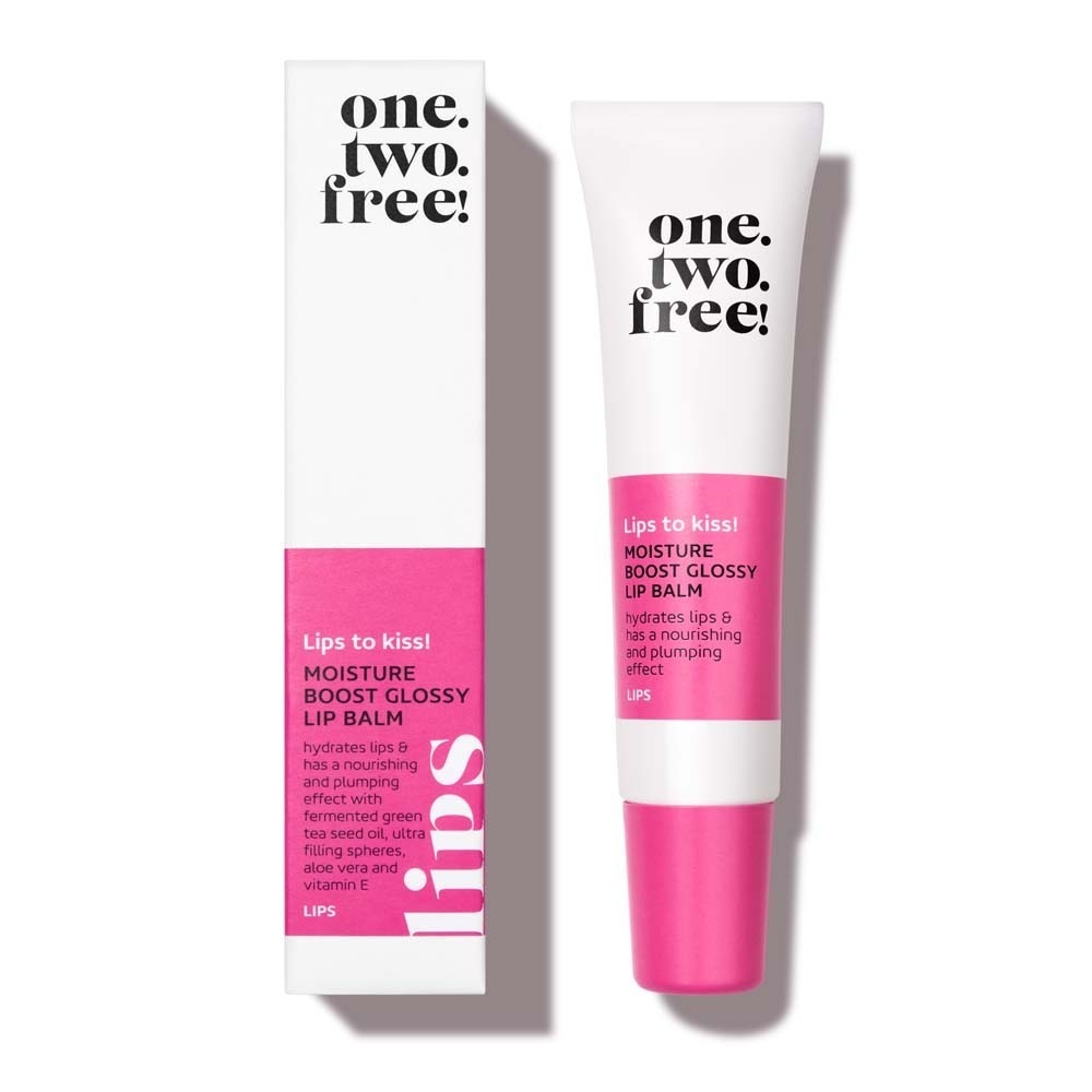 one.two.free! Moisture Boost Glossy Lip Balm