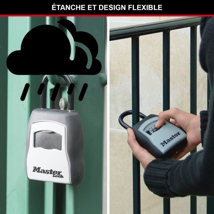 Cofre para chaves seguro - MASTER LOCK - 5400 EUR - Tamanho médio - Com cadeado - Select Access. Compartilhe suas chaves com segurança.