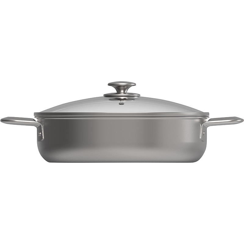 Pentola da cucina Chef ø 28 cm con coperchio in ceramica onice