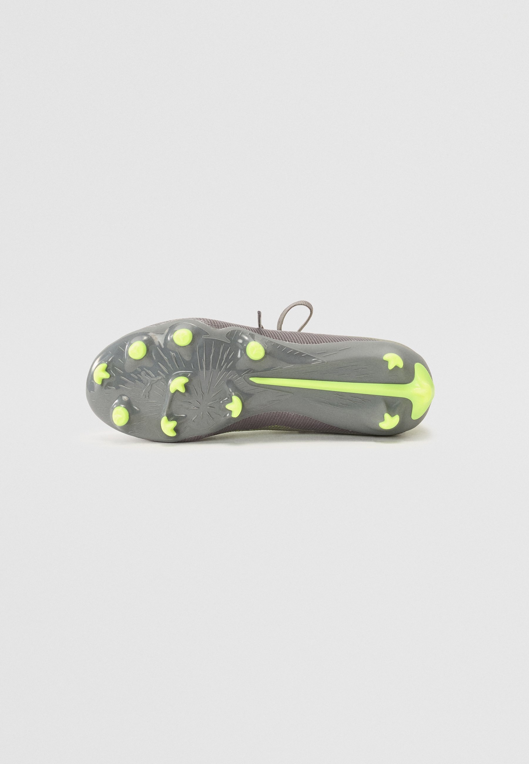 Puma ULTRA 5 PRO FG/AG JR UNISEX - Fußballschuhe für festen Boden - silber/gelb