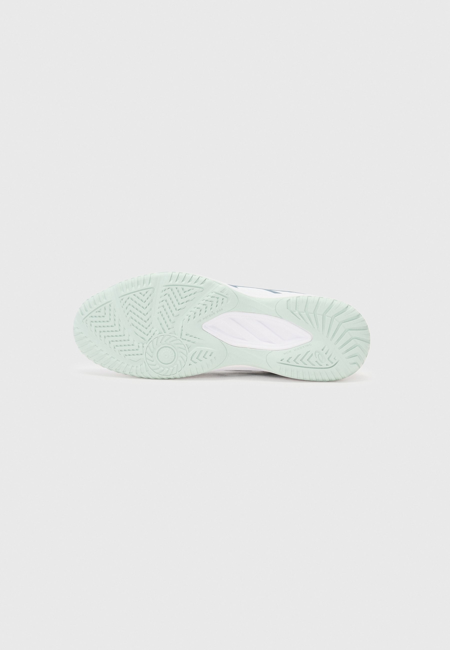 ASICS UPCOURT - Scarpe da pallamano - bianco/verde acqua