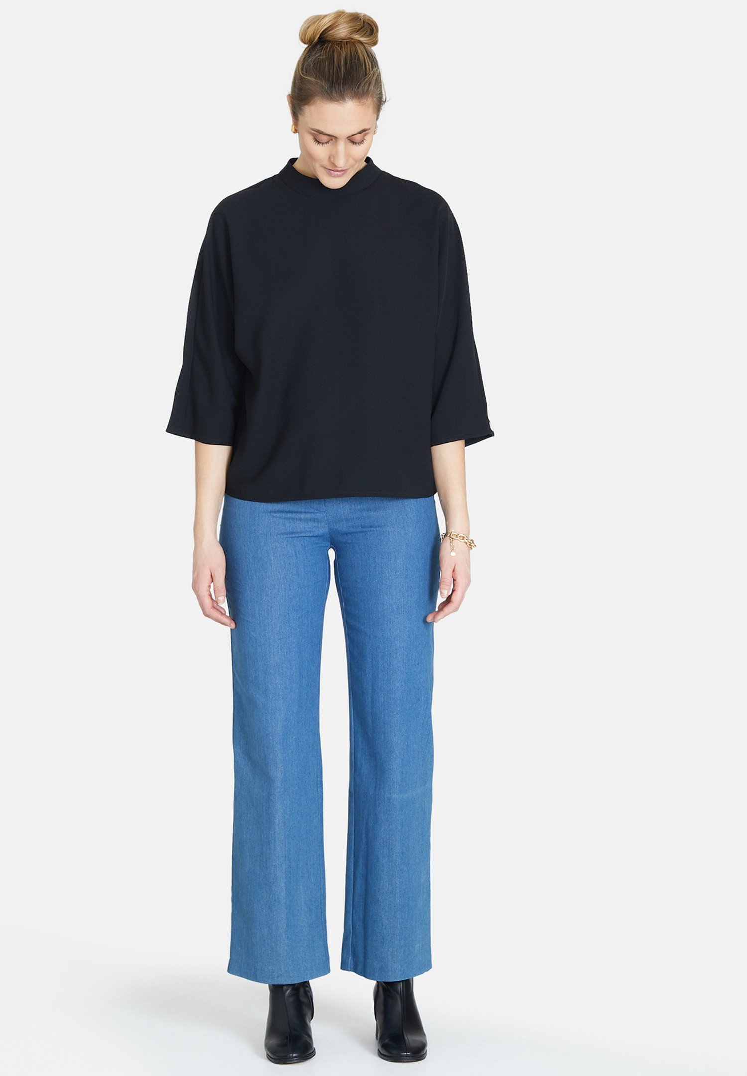 Jascha Stockholm MERCHER - Blouse - nero