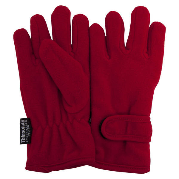 Dívčí dětské fleecové rukavice FLOSO (3M 40g) (9-12 let)