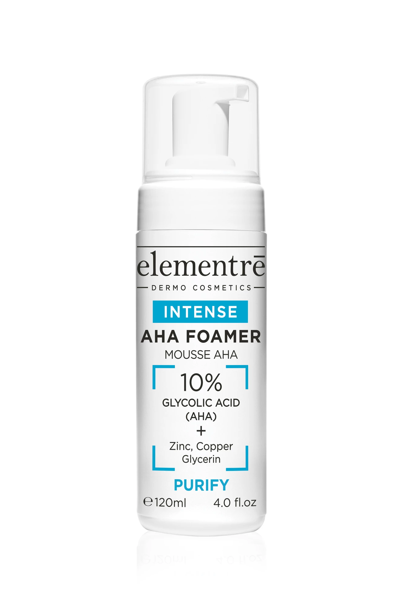 AHA habzó - 10% alfa-hidroxisav 120 ml - elementrē