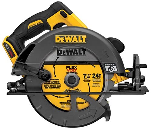 DEWALT FLEXVOLT 60V MAX 7 1/4 TOMMER BØRSTELØS SIRKELSAG KUN VERKTØY (DCS575B)
