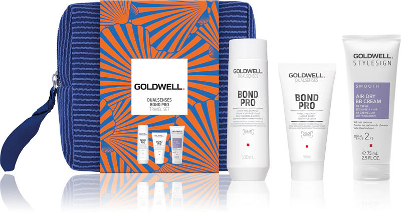 Kit de viagem Goldwell Dualsenses Bond Pro para cabelos fracos e danificados