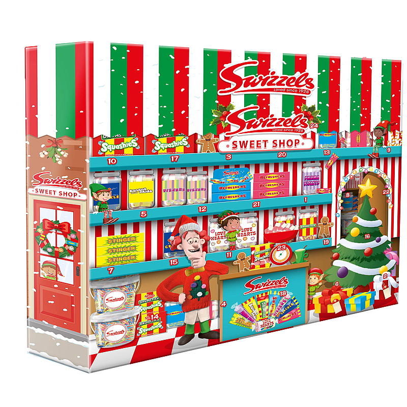 Adventskalender 220 g Swizzels