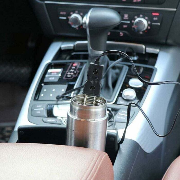 Thermoplongeur voiture 12V 24V 120W, chauffe-eau immersion portable anti-corrosion pour camping voyage voiture