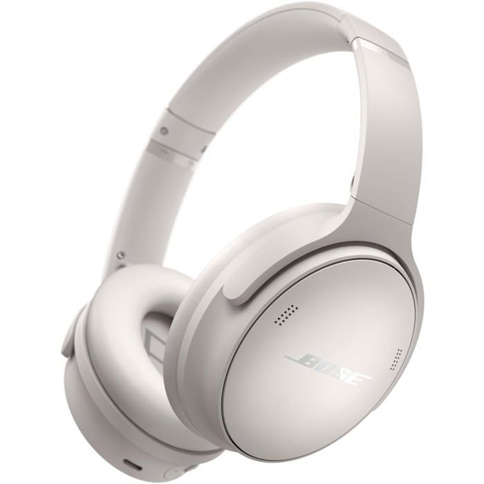 Hovedtelefoner - BOSE - QuietComfort - Trådløse - Støjreducerende - 24 timers batterilevetid - Hvide