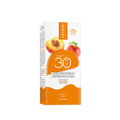 Lirene Peach Face Cream SPF 30