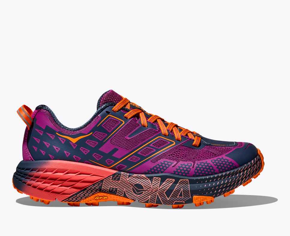 HOKA Speedgoat 2 Fleur sauvage / Mandarine électrique