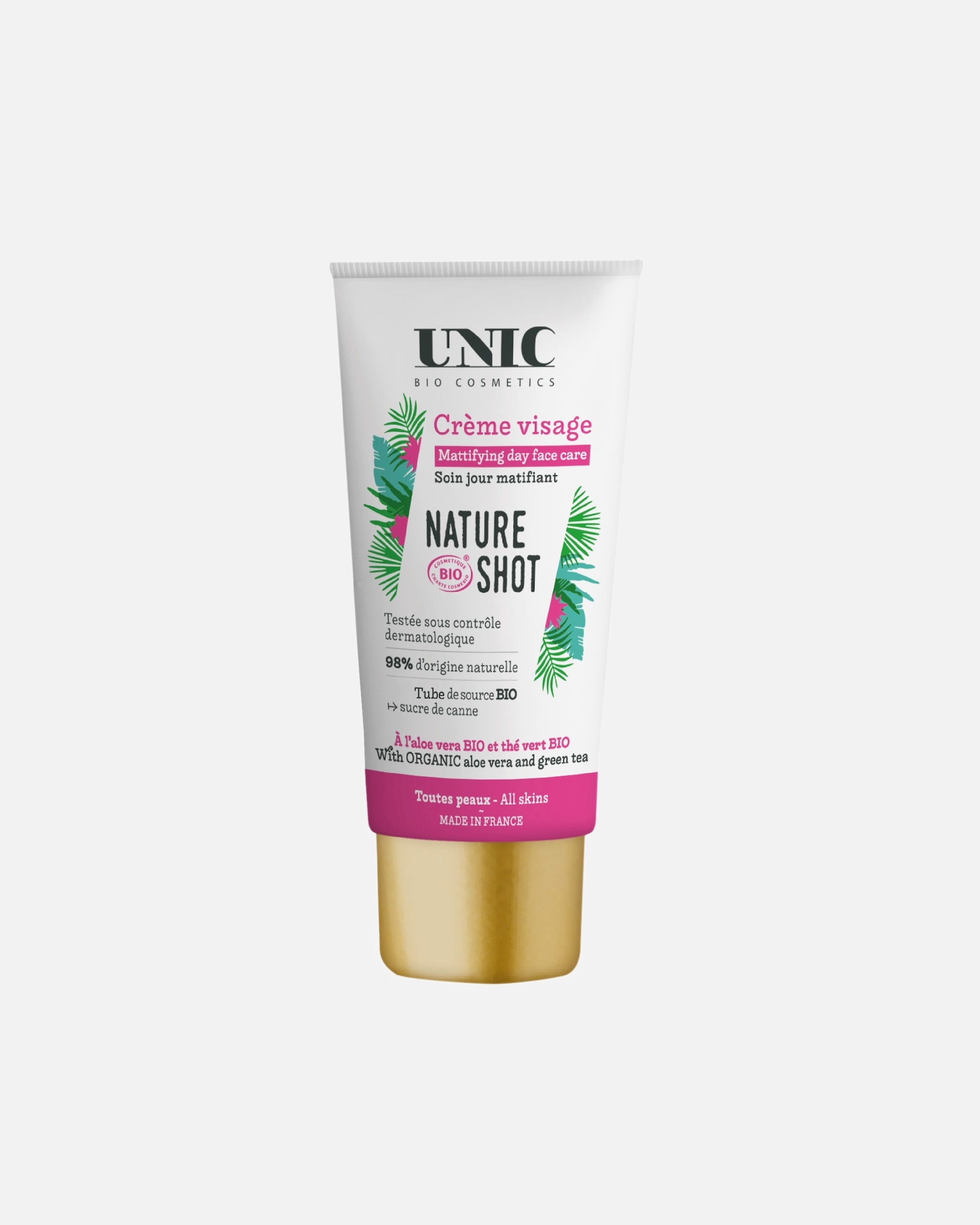UNIC Crème visage matifiante BIO