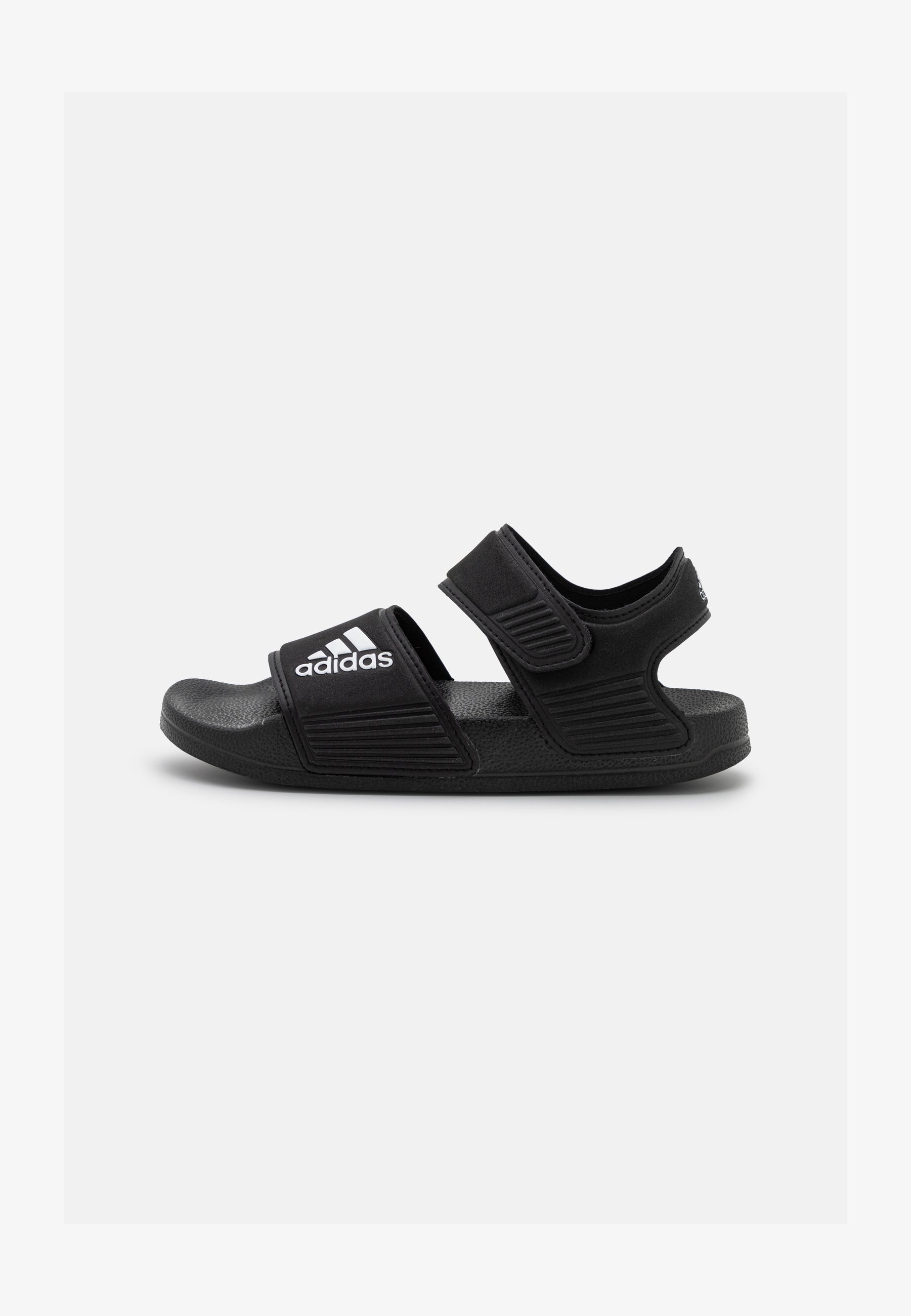 adidas Performance ADILETTE - Wandelsandalen - core black/footwear white