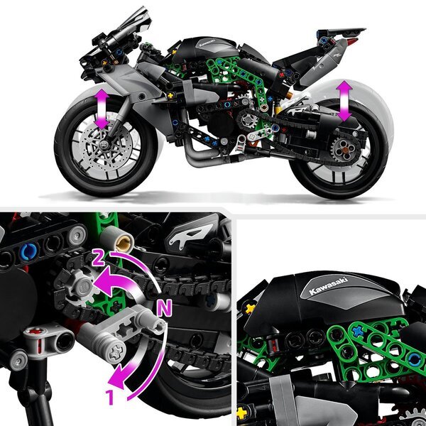 LEGO Technic 42170 Kawasaki Ninja H2R