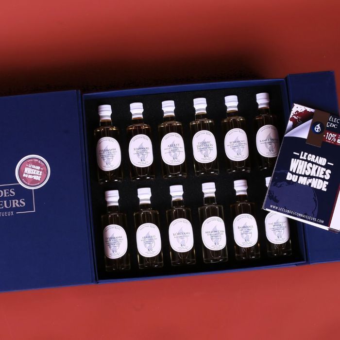 Le Grand Coffret Whiskys du Monde – 12 x 40ml