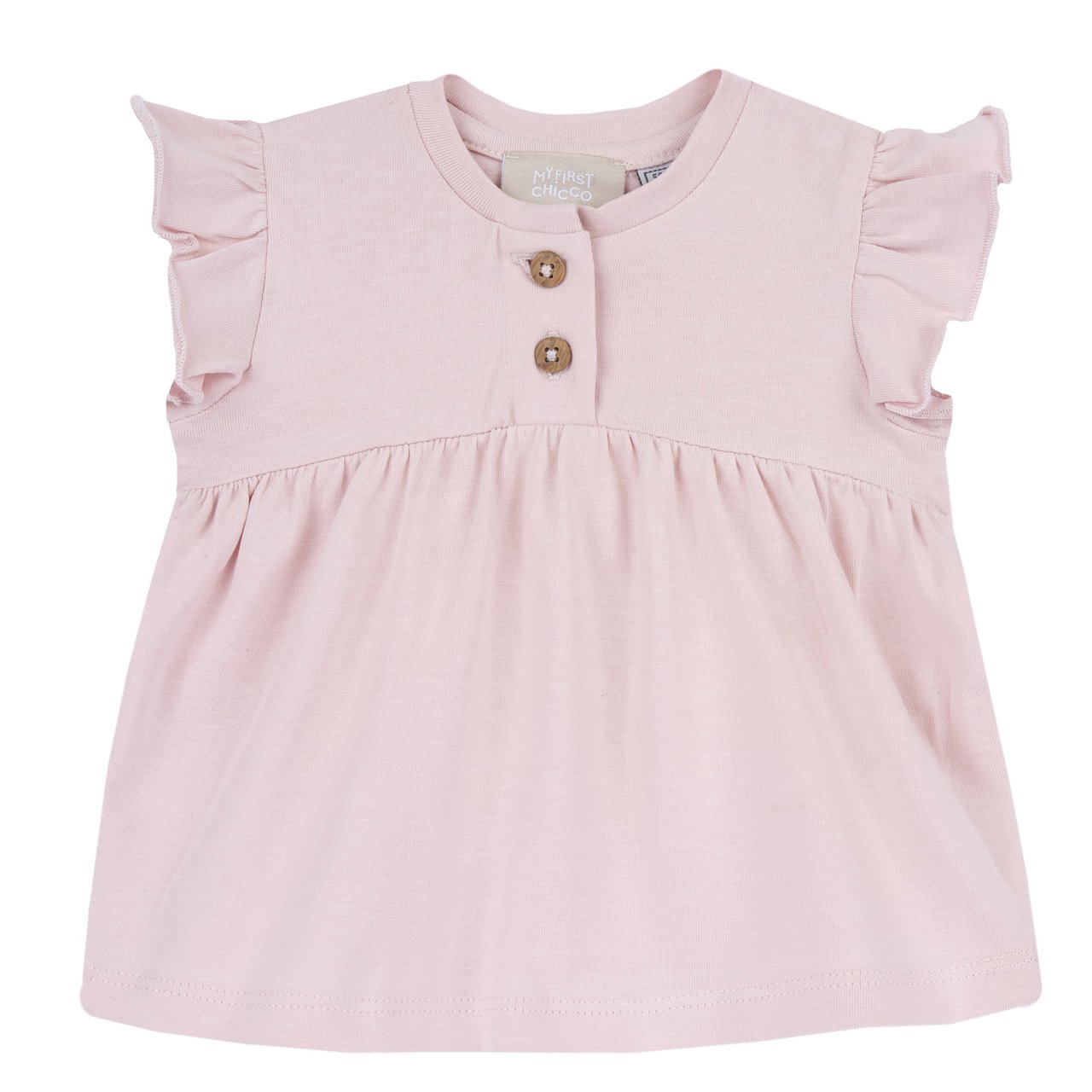 Effen roze t-shirt