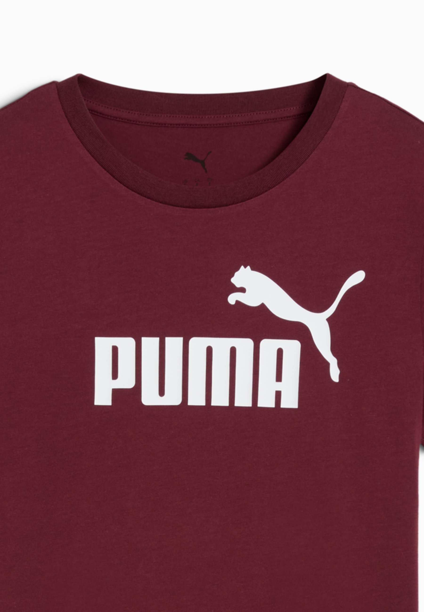 Puma ESS NO. 1 LOGO TEE - Triko s potiskem - black
