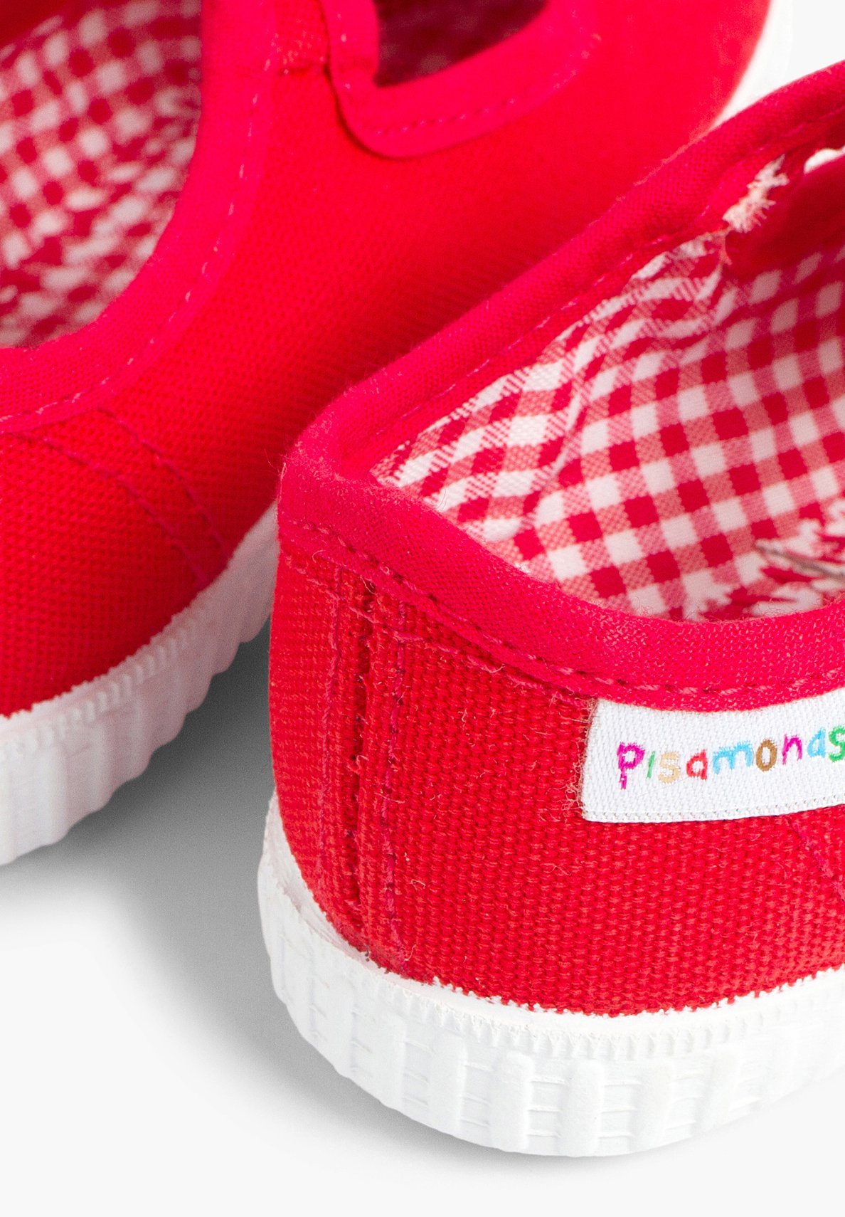Scarpe Pisamonas con cinturino a sfioramento - rosse