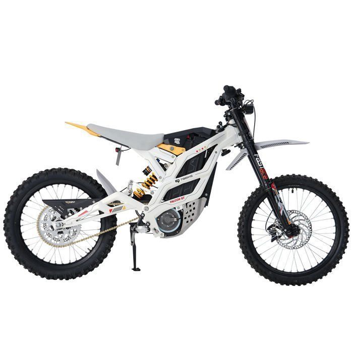 Vélos électriques Montagne, Moto électriques Tout-terrain pour Adulte, 16KW Motor, Off-road Ebike Batterie 72V 40Ah, 95km/h