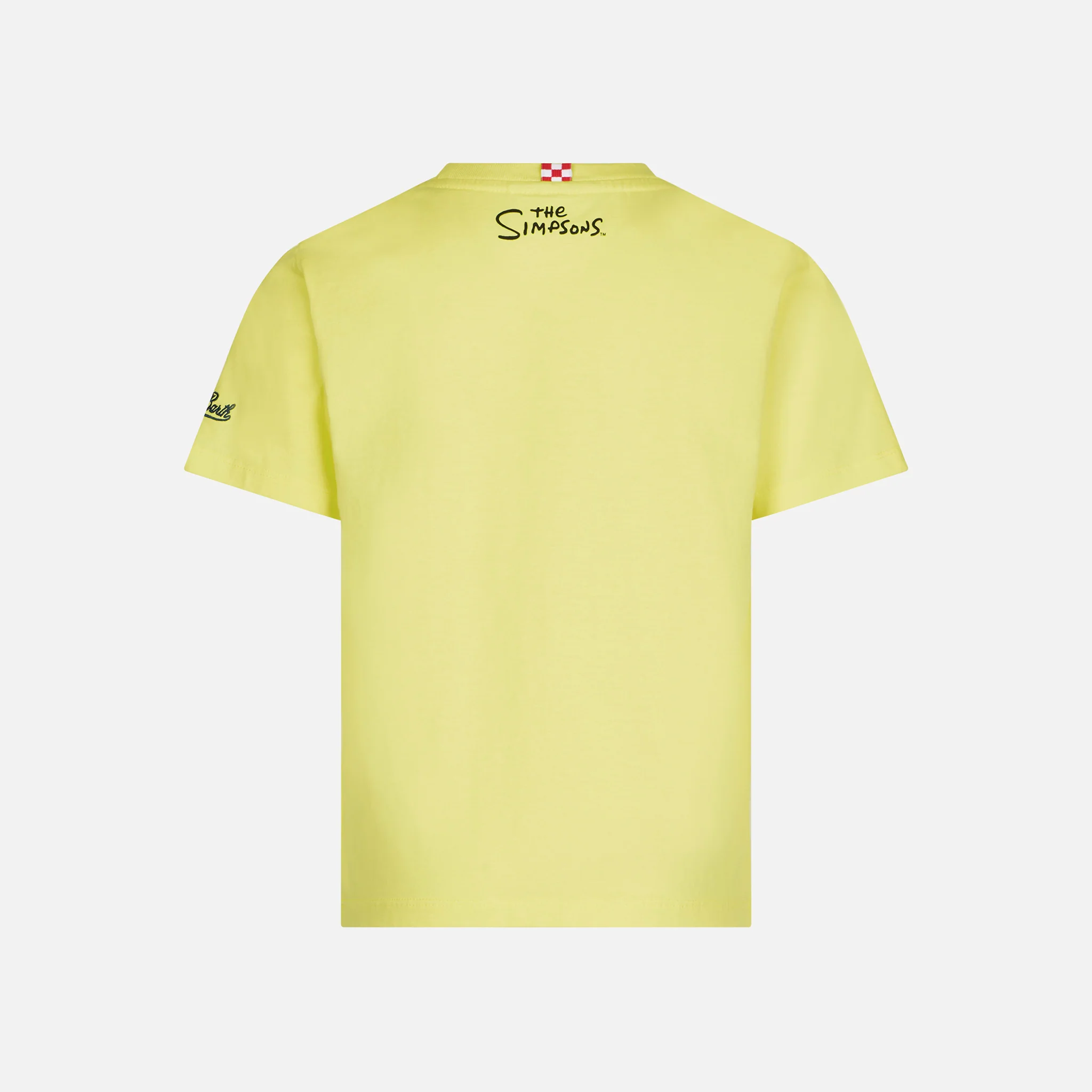 Geel katoenen T-shirt met Bartman-print voor jongens | SPECIALE EDITIE