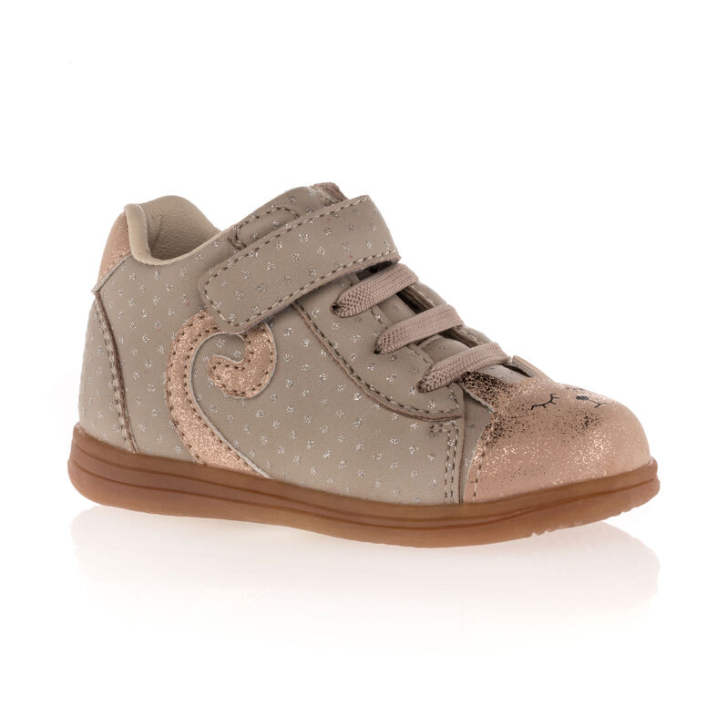 Sneakers beige da bambina