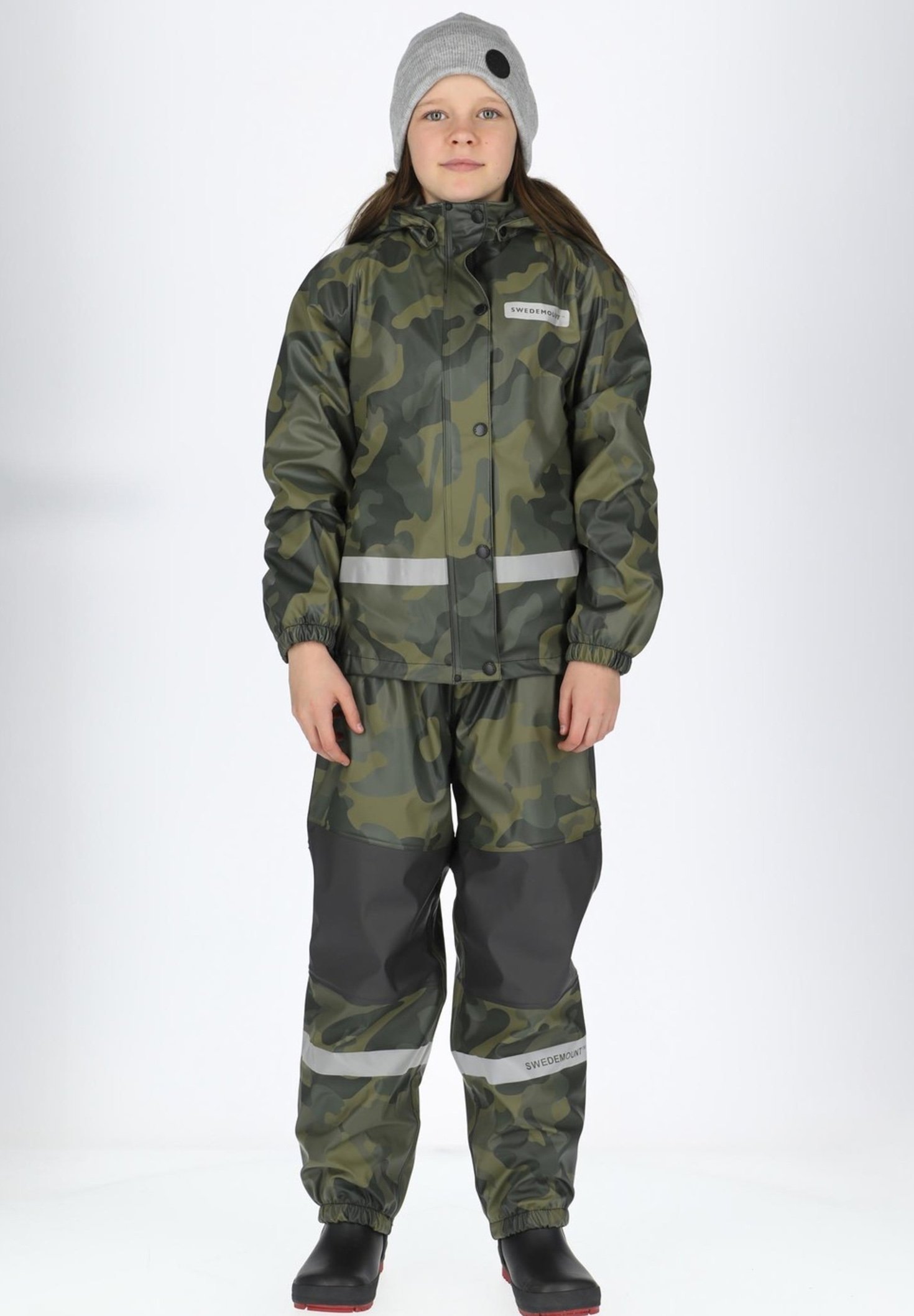Swedemount DROP SET - Tuta da neve - mimetica