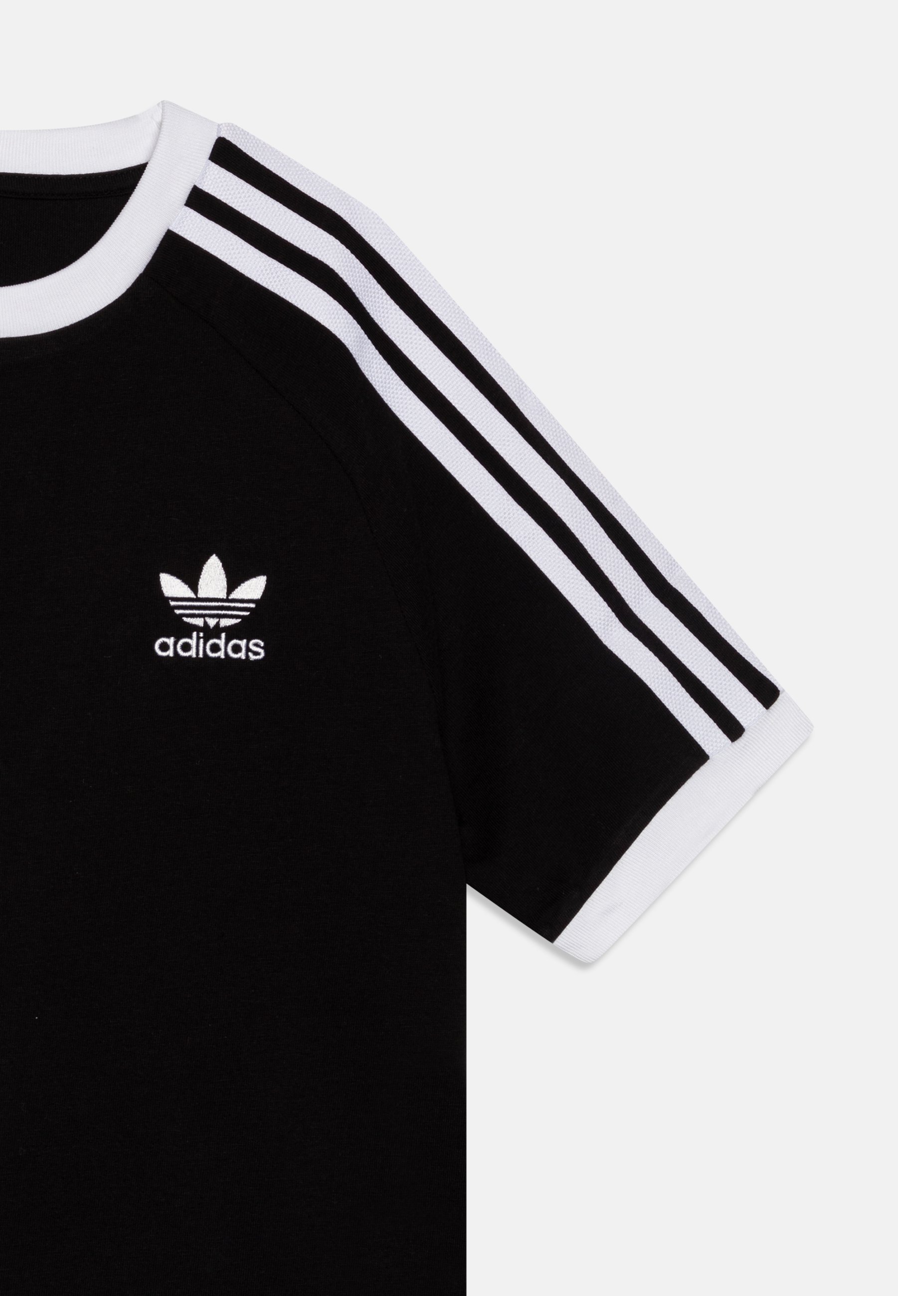 adidas Originals Unisex-T-Shirt mit Print – schwarz/weiß