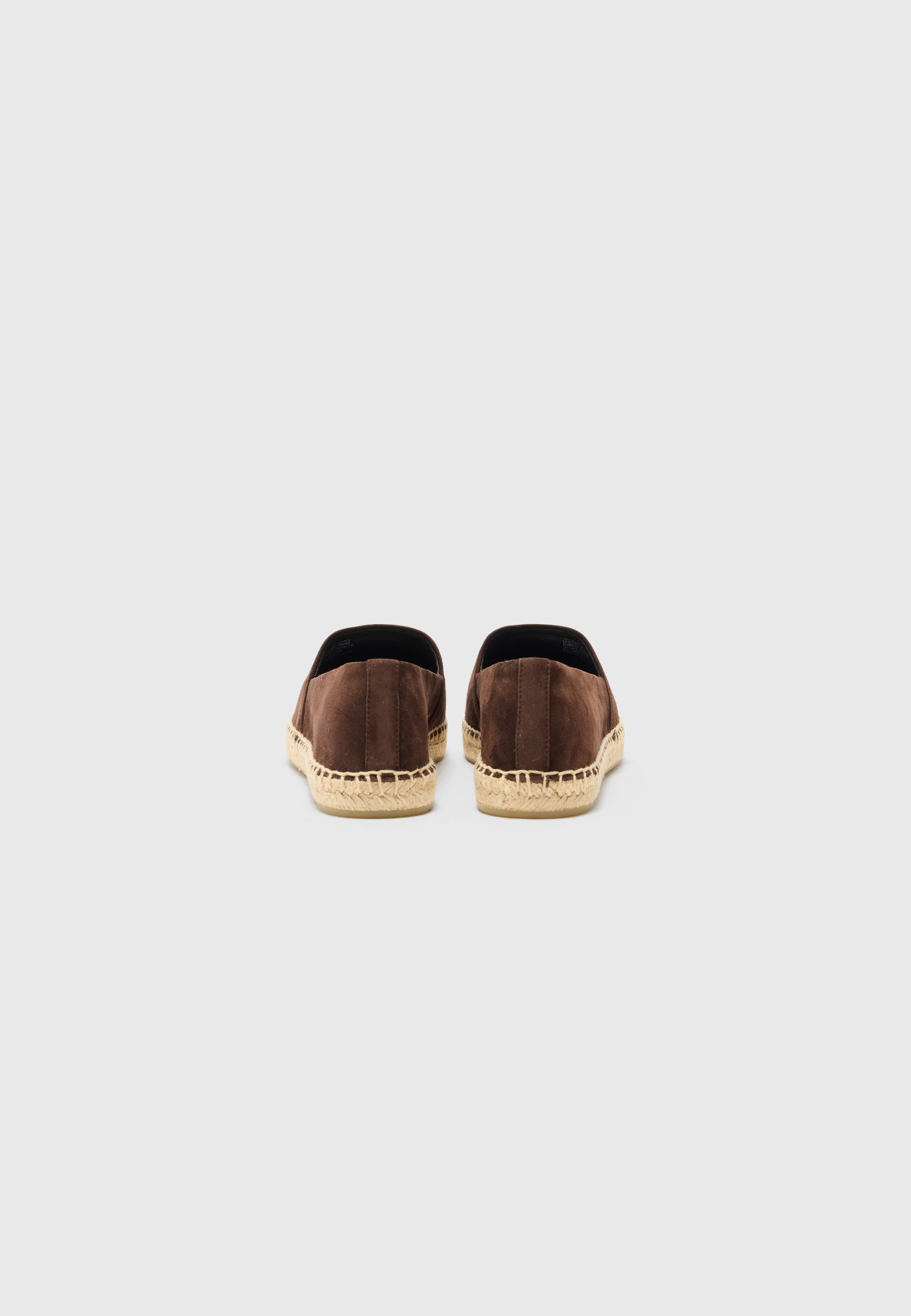 Tory Burch ELEANOR - Espadrilles - dunkelbraun/silberfarben