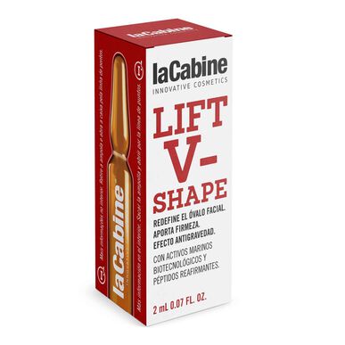 laCabine Lift V Shape -ihoa kirkastava ampulli kiinteyttävillä peptideillä 2 ml 2 ml