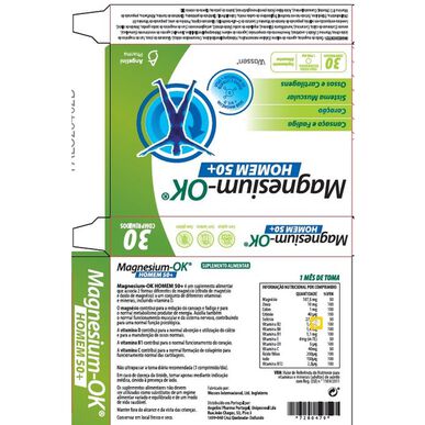 Magnesium-OK Magnesium-OK Men 50 30 tablet 30 tablet