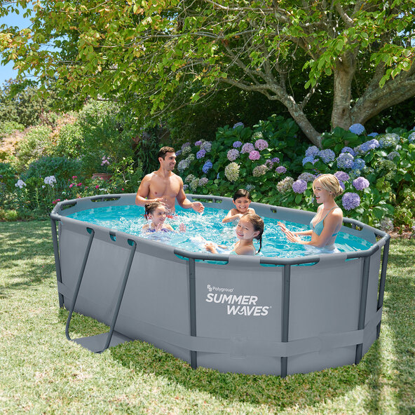 Bazén Active Frame, oválný, 300 x 200 x 84 cm