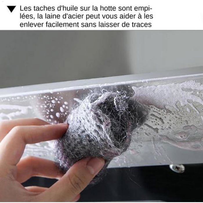 50 piezas de almohadillas Jex con jabón, almohadillas de jabón de lana de acero para limpieza eficaz, almohadillas de jabón para limpieza eficaz
